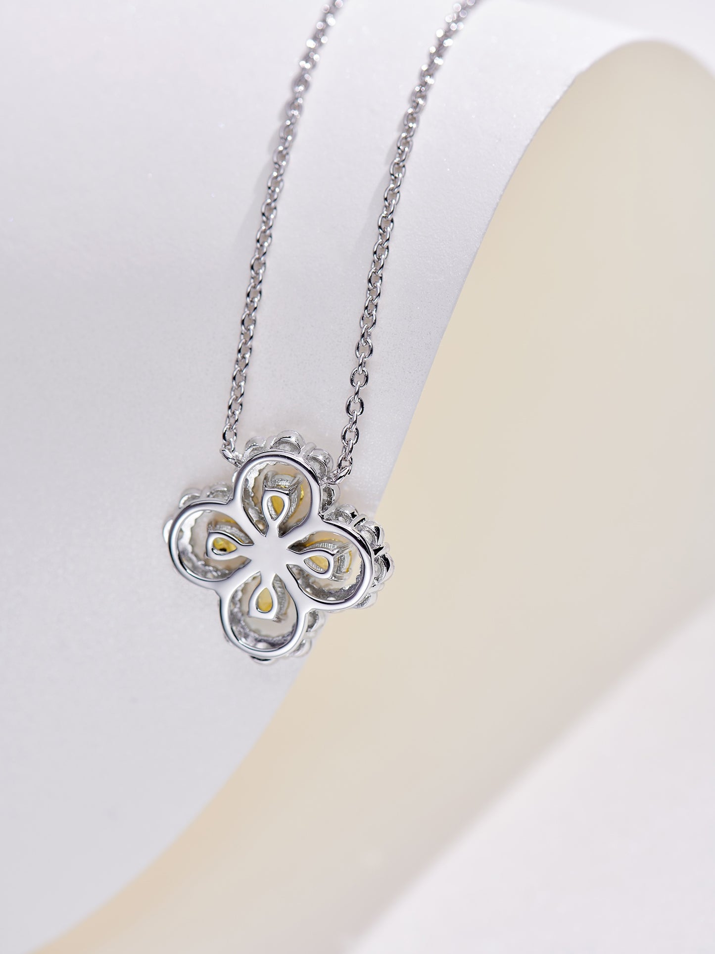 Diamond Loop Necklace For Women Jewelry