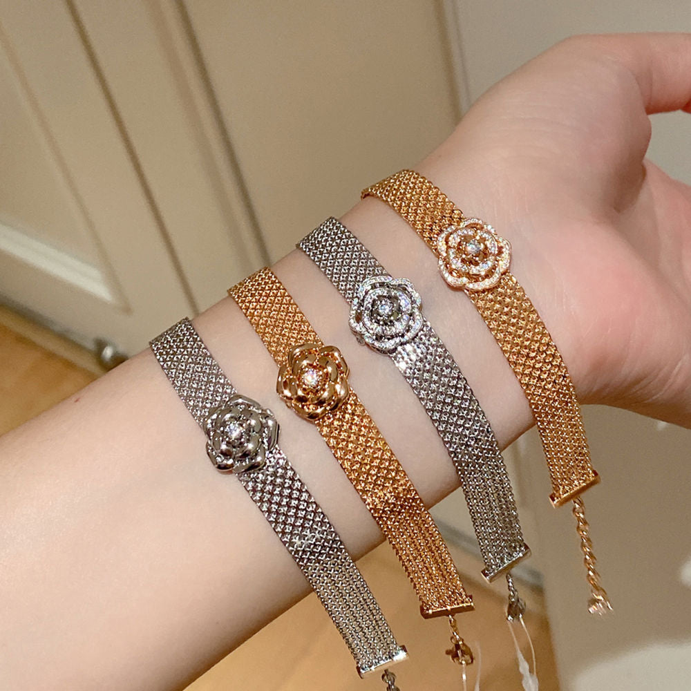 Camellia Wristband For Women Jewelry