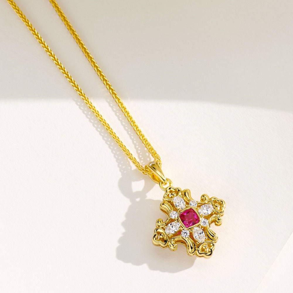 AB Reversible Necklace For Women Jewelry