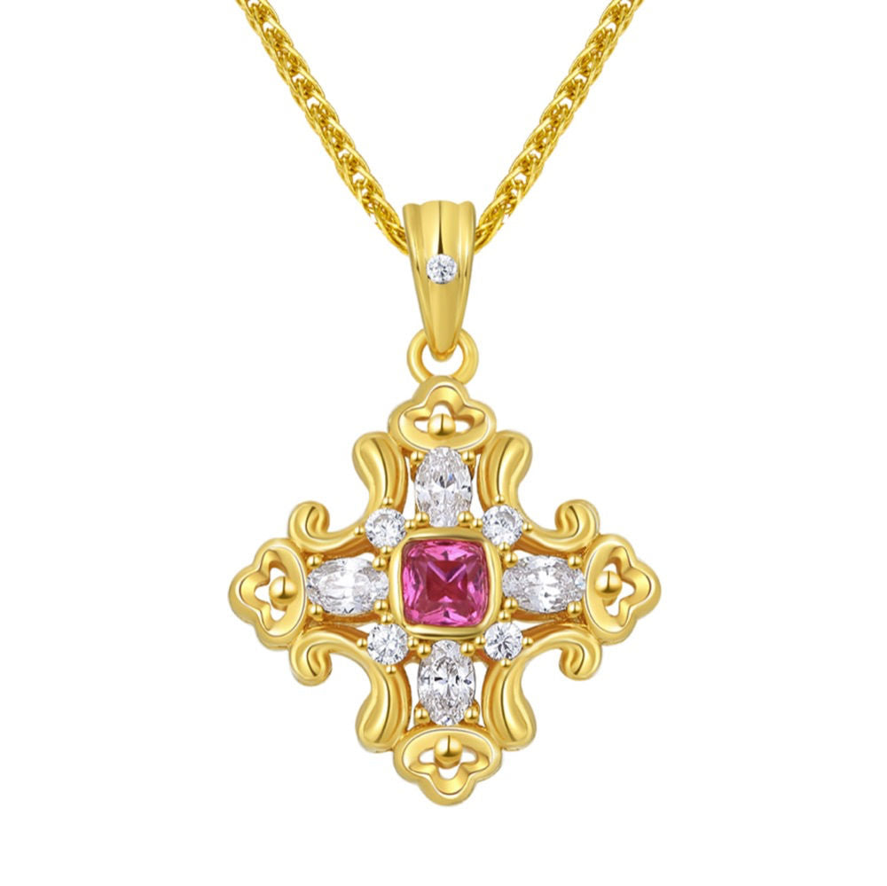 AB Reversible Necklace For Women Jewelry