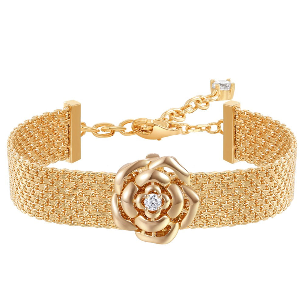 Camellia Wristband For Women Jewelry