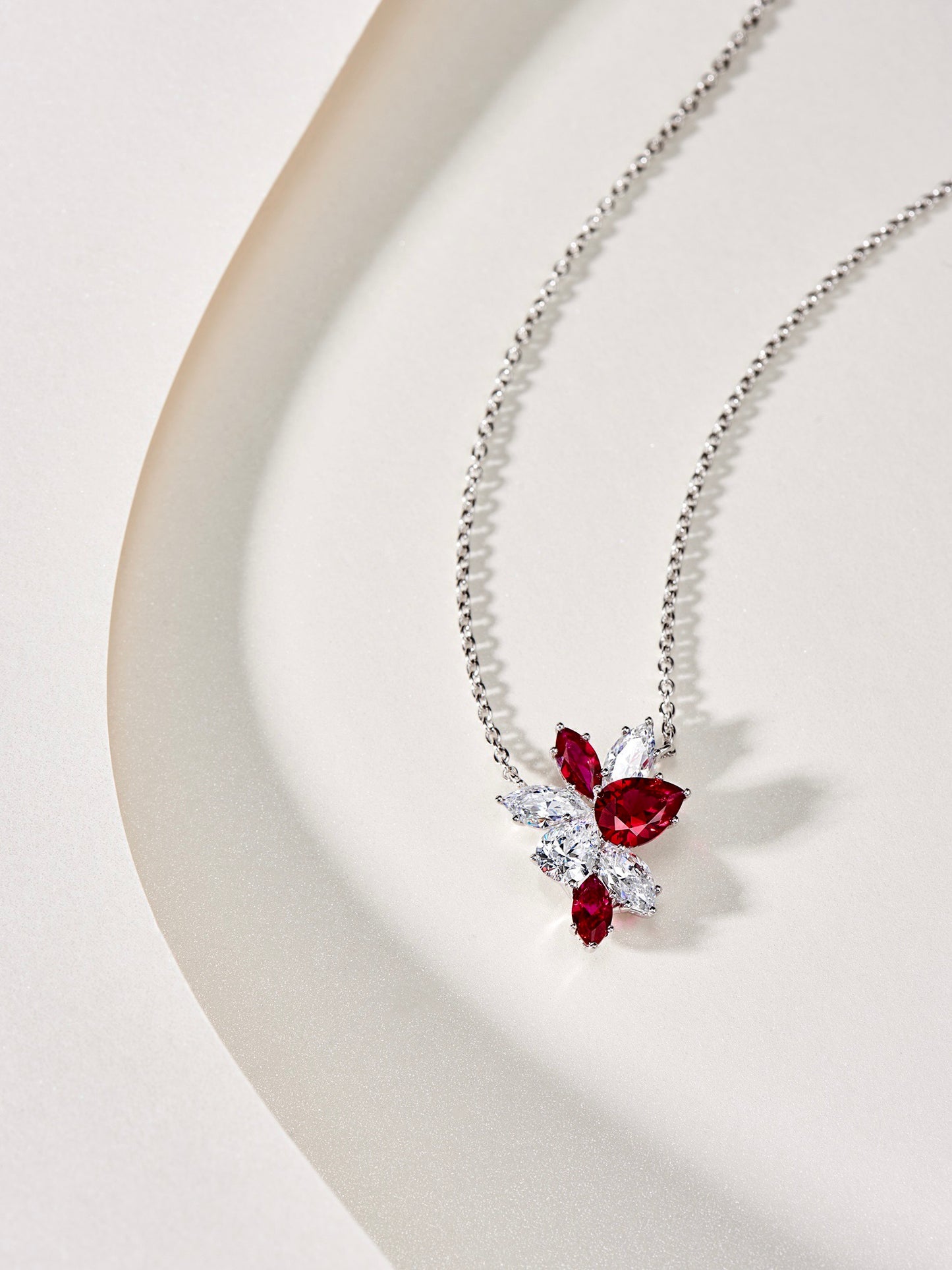 Cluster Diamond Necklace For Women Jewelry
