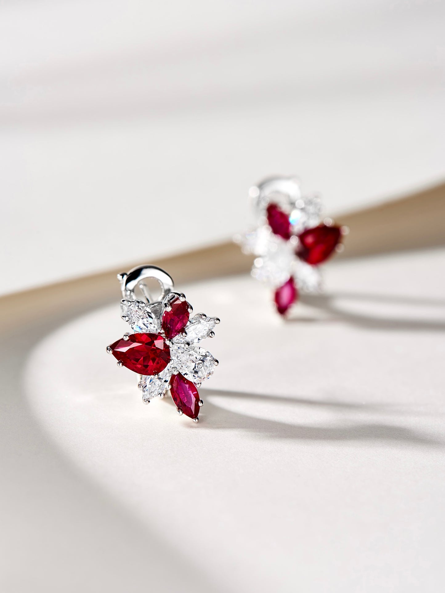 Cluster Diamond Earrings For Women Jewelry