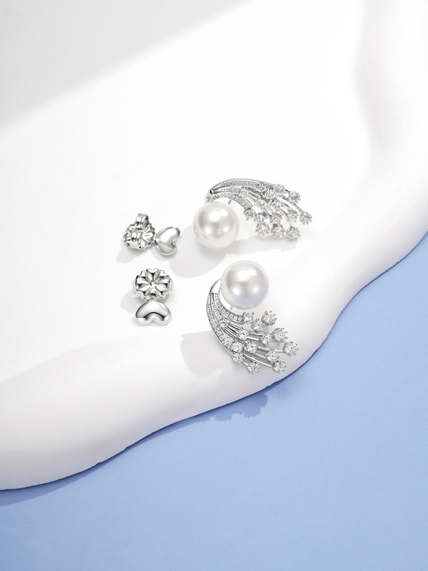 Pearl Shooting Star Earrings For Women Jewelry