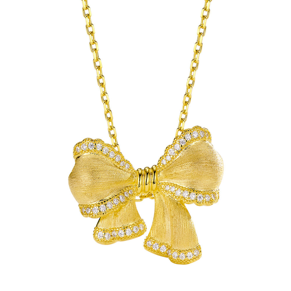 Bow Necklace For Women Jewelry