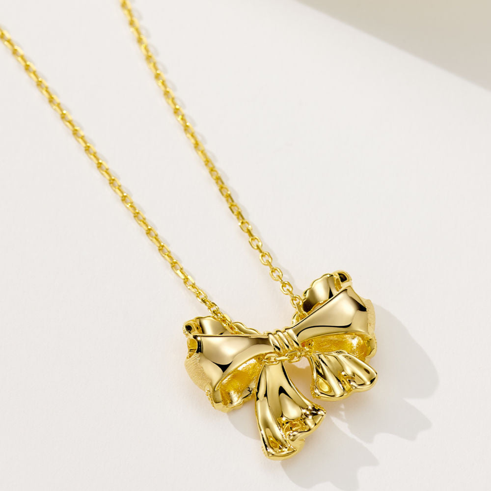 Bow Necklace For Women Jewelry