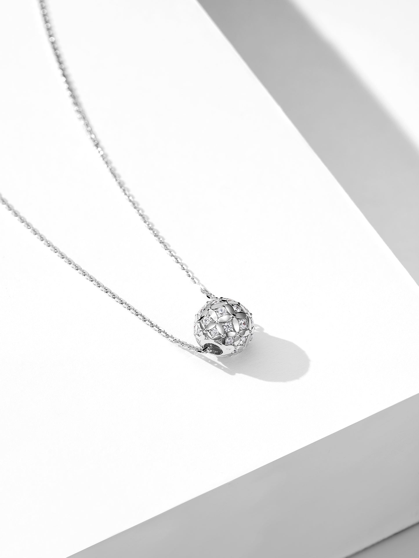 Bow Ball Necklace For Women Jewelry