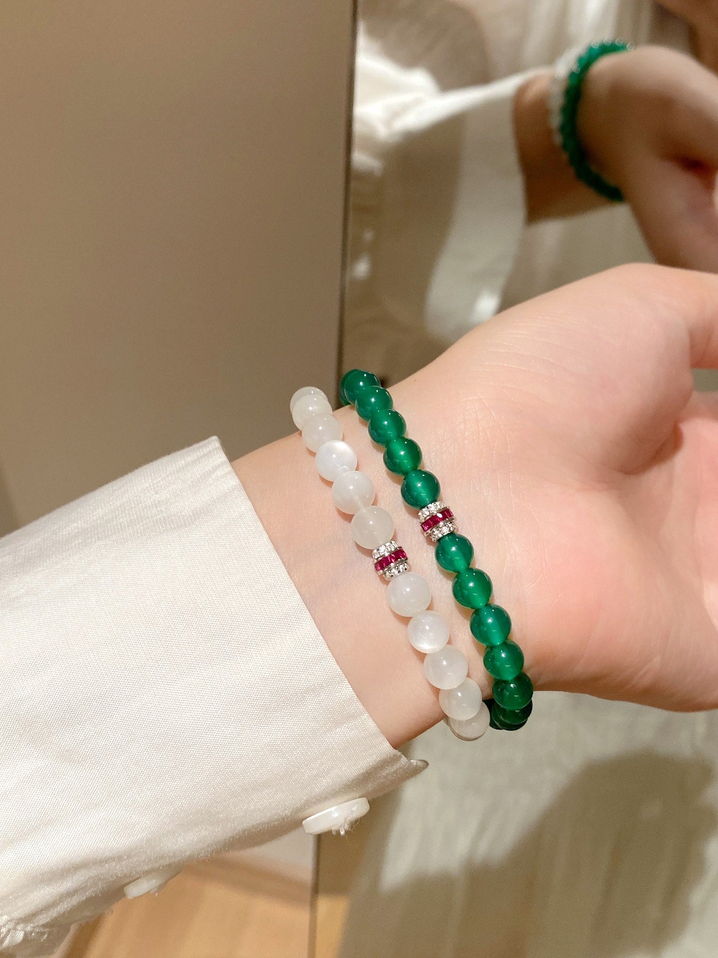 Chrysoprase Bracelet For Women Jewelry