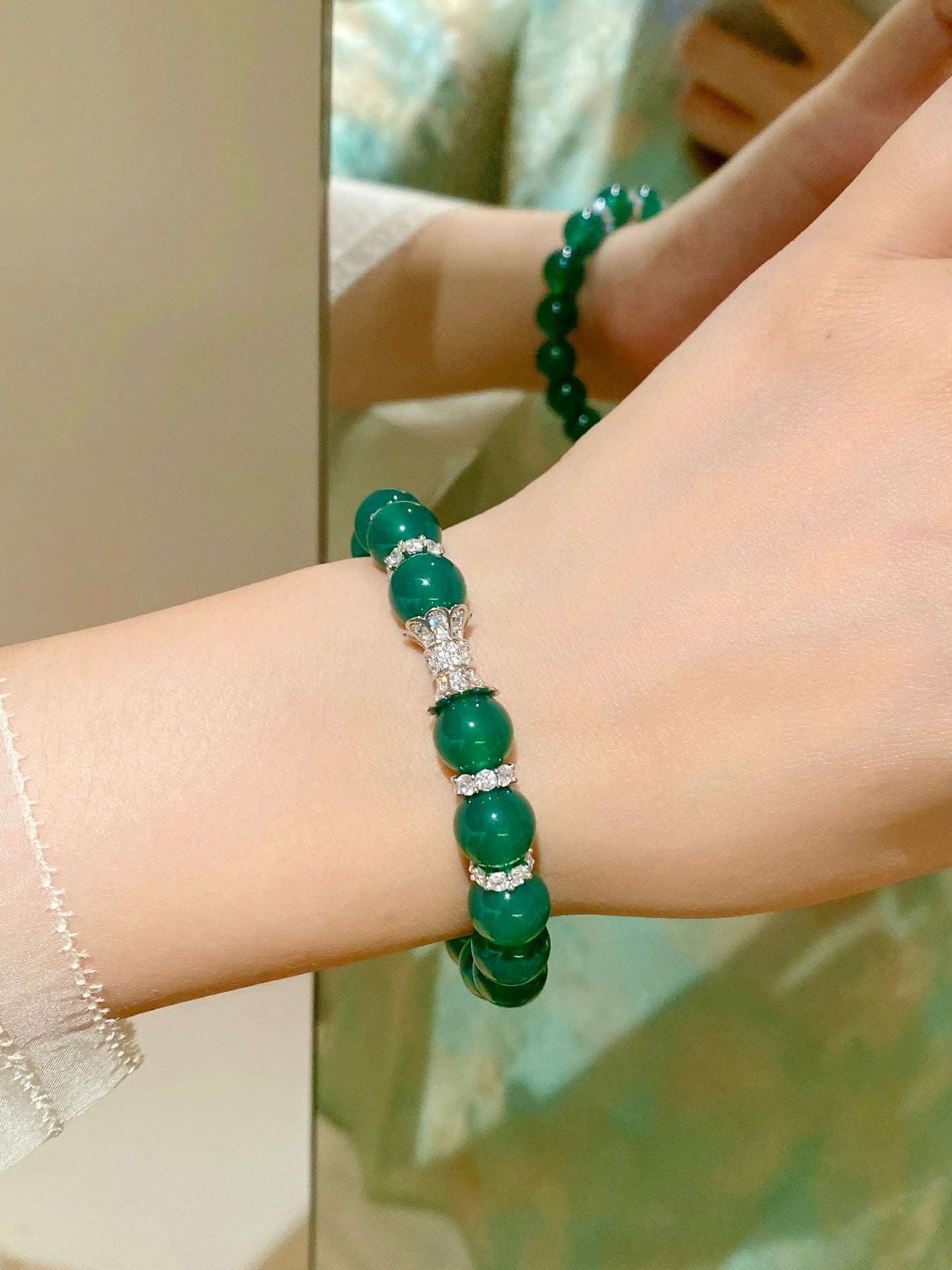 Chrysoprase Bracelets For Women Jewelry