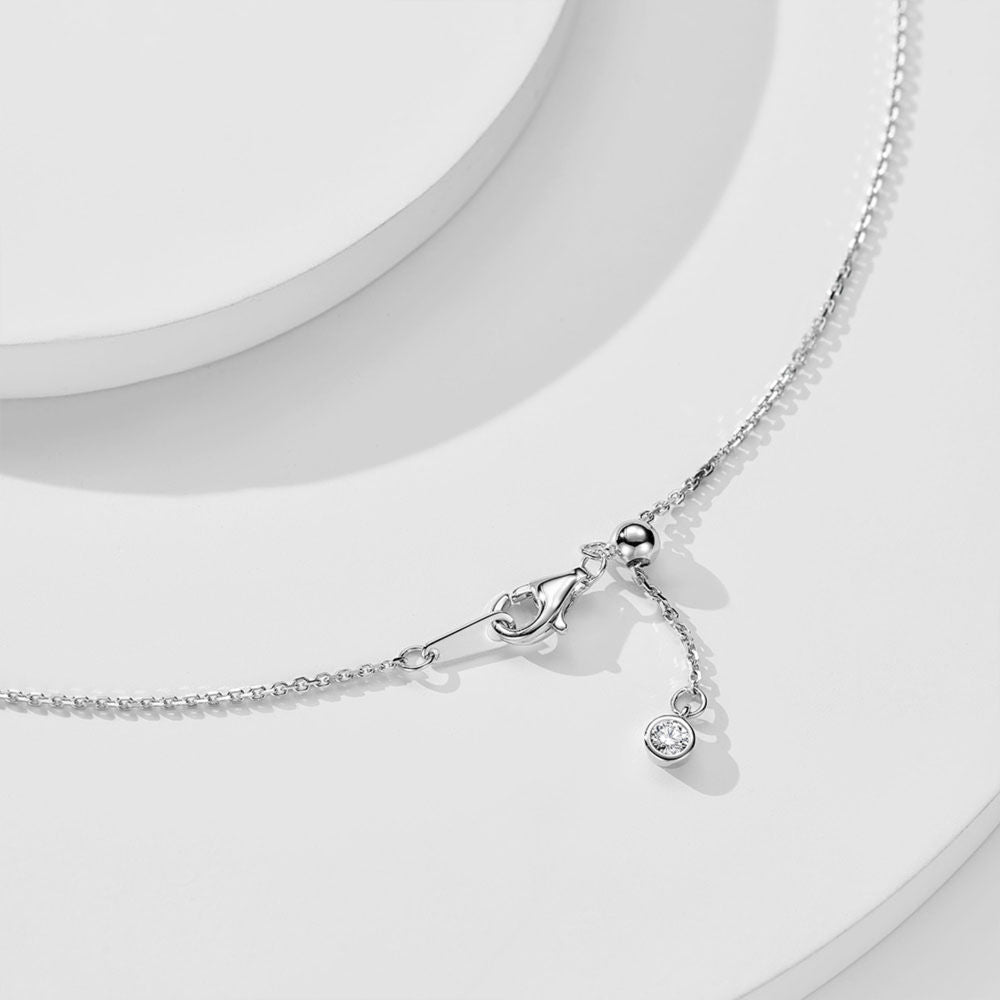 Smile Diamond Necklace For Women Jewelry