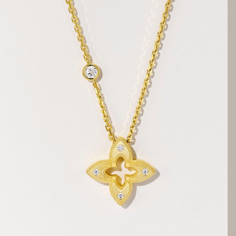 Four Leaf Clover Necklace For Women Jewelry