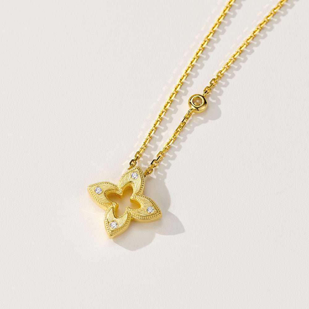 Four Leaf Clover Necklace For Women Jewelry