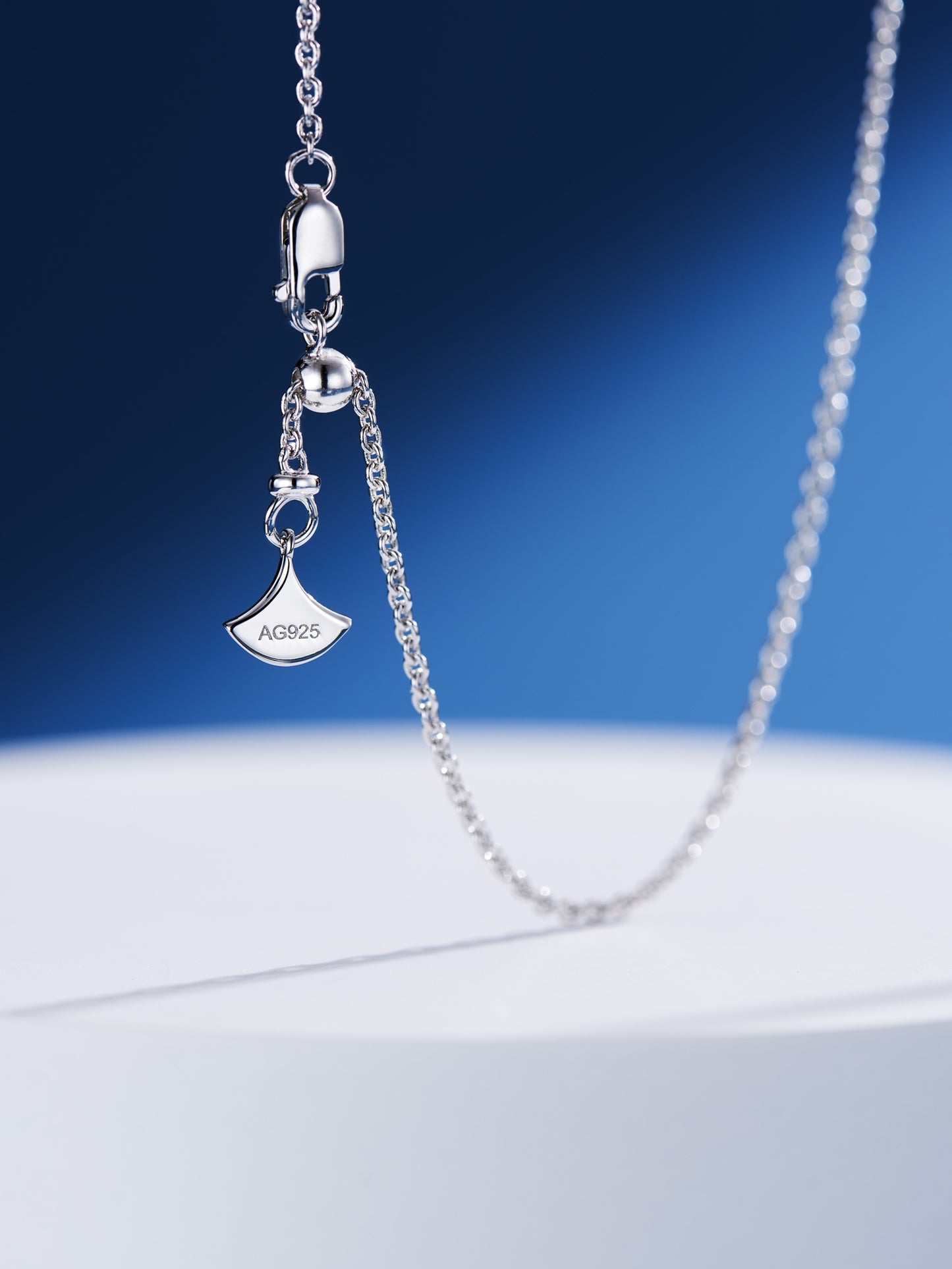 Ribbon Diamond Necklace For Women Jewelry