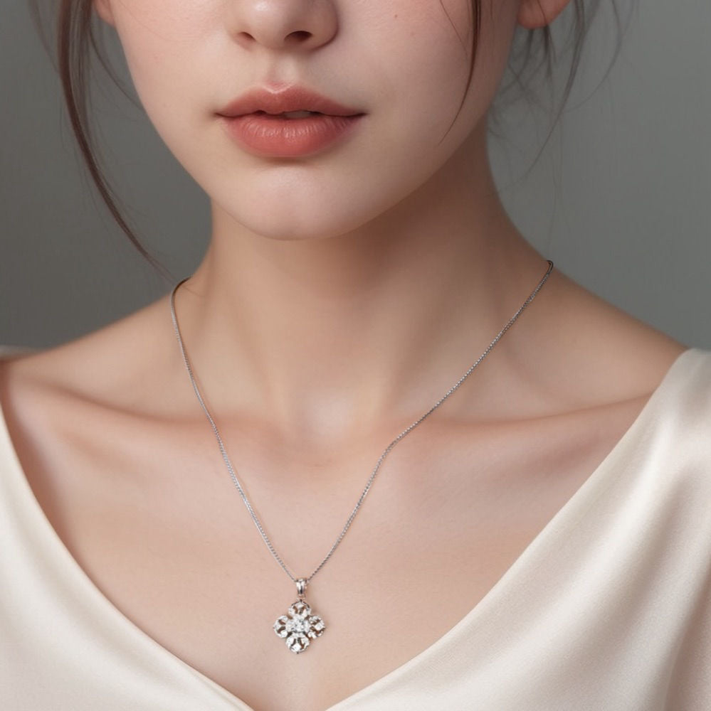 Cross Vajra Necklace For Women Jewelry