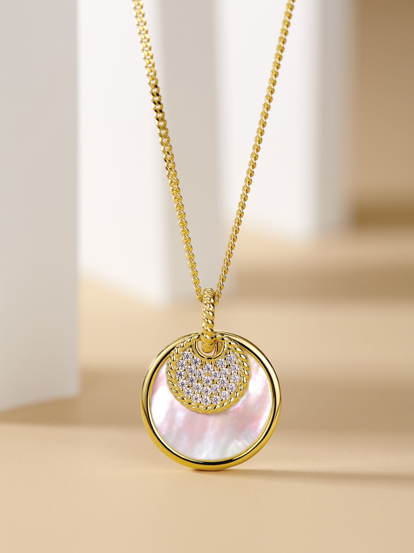 White Shell Necklace For Women Jewelry