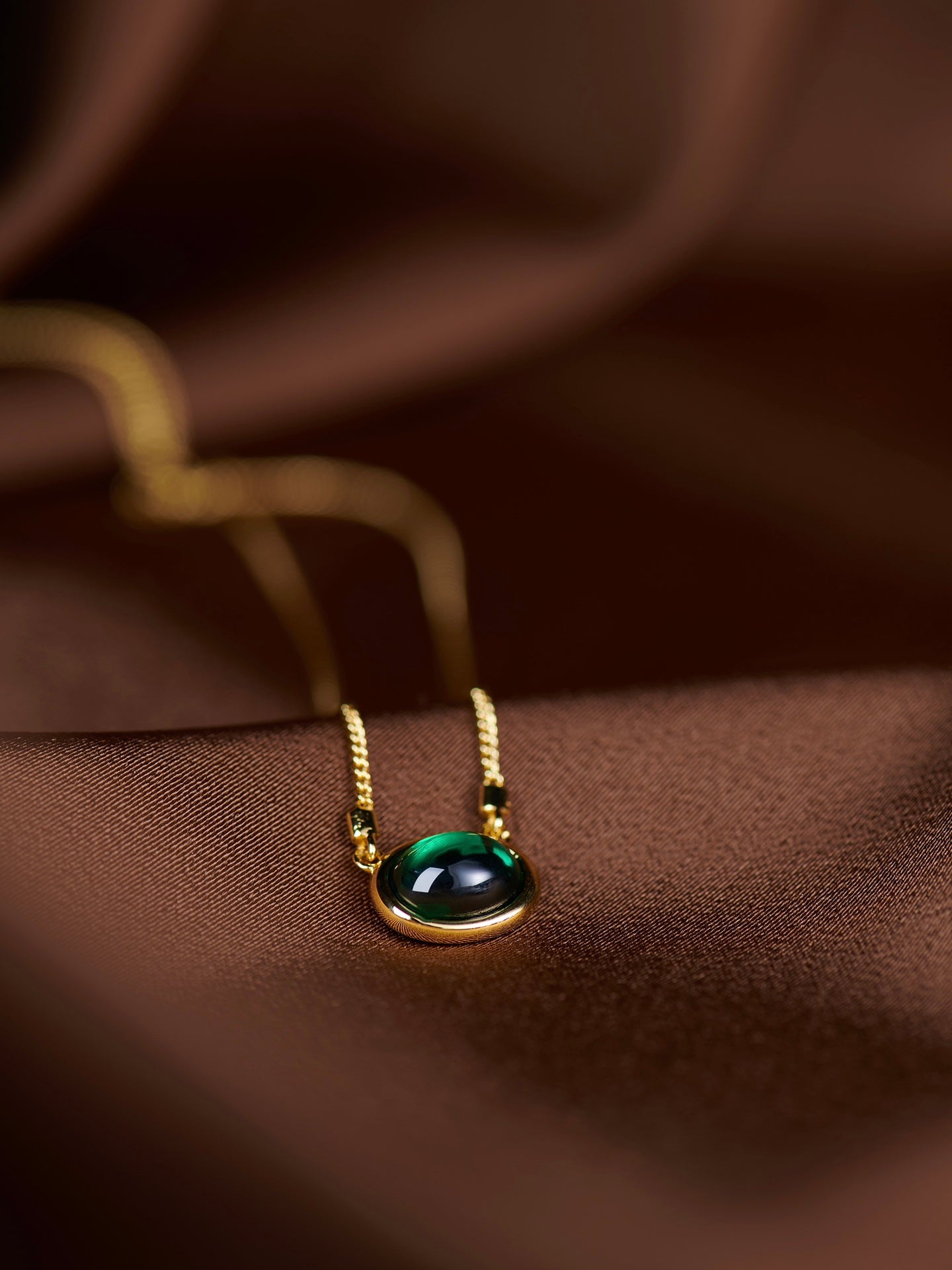 Emerald Necklace For Women Jewelry