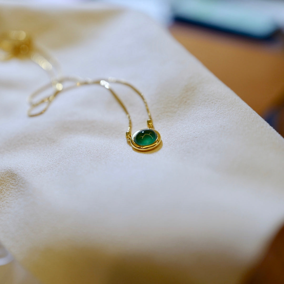 Emerald Necklace For Women Jewelry