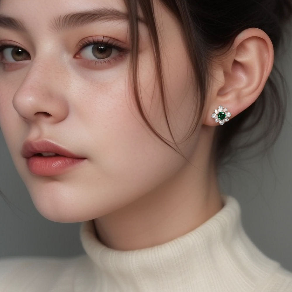Drop Gemstone Earrings For Women Jewelry