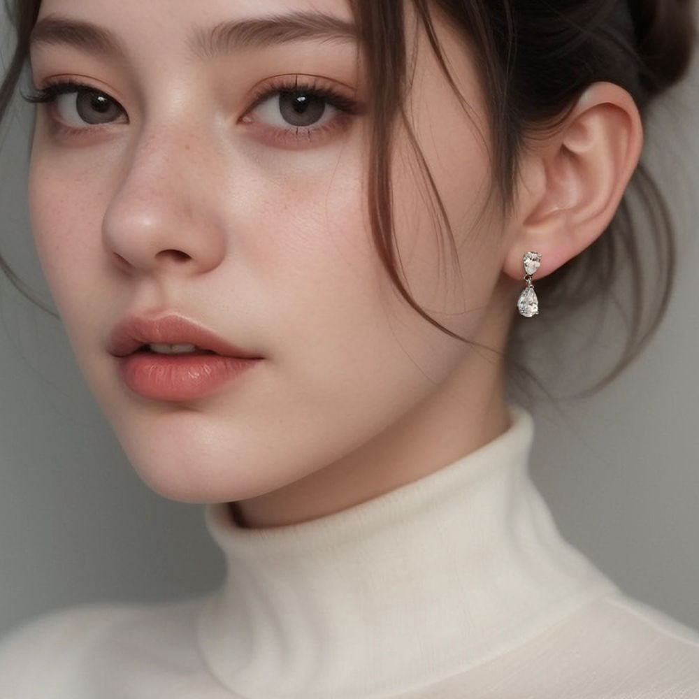 Double Drop Earrings For Women Jewelry