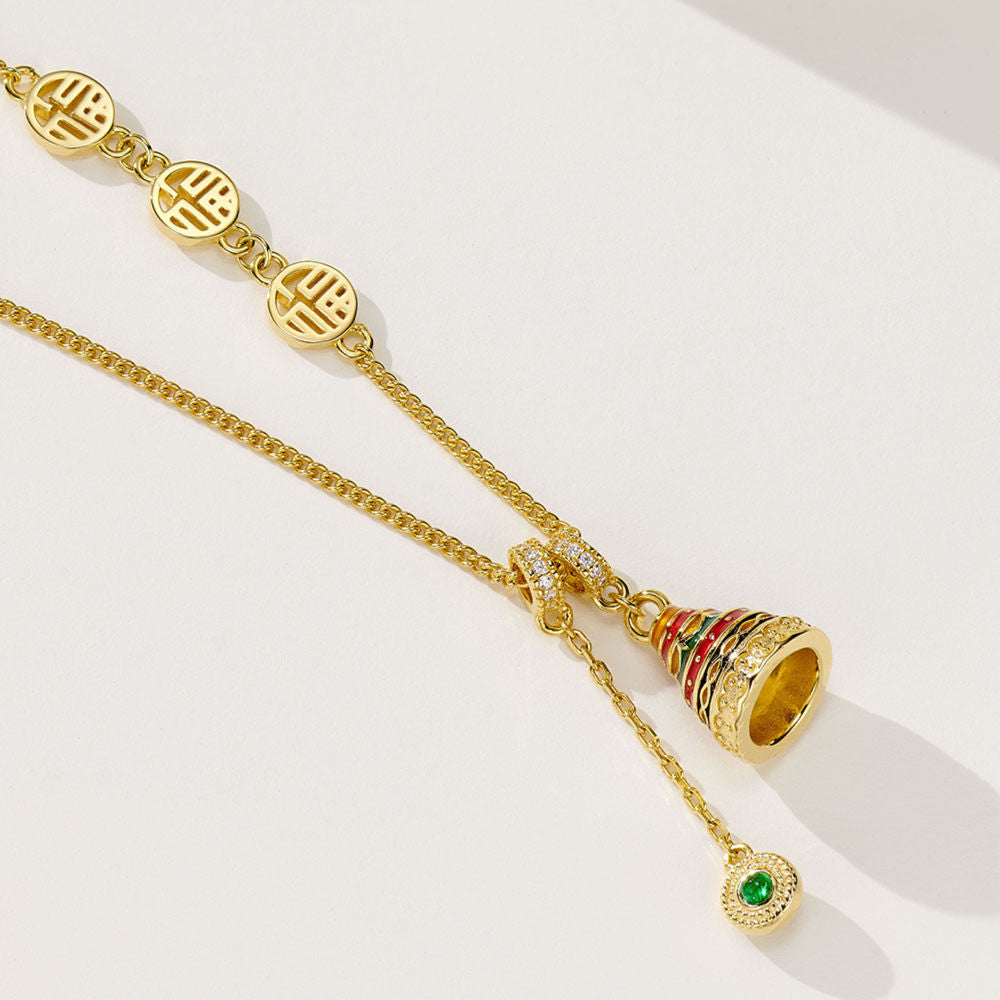 Wishing Tower Necklace For Women Jewelry