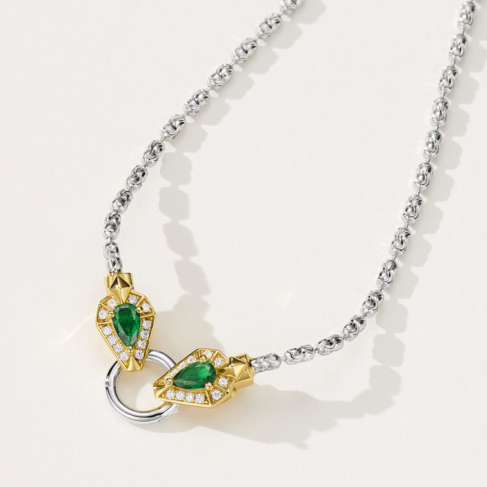 Double Snake Necklace For Women Jewelry