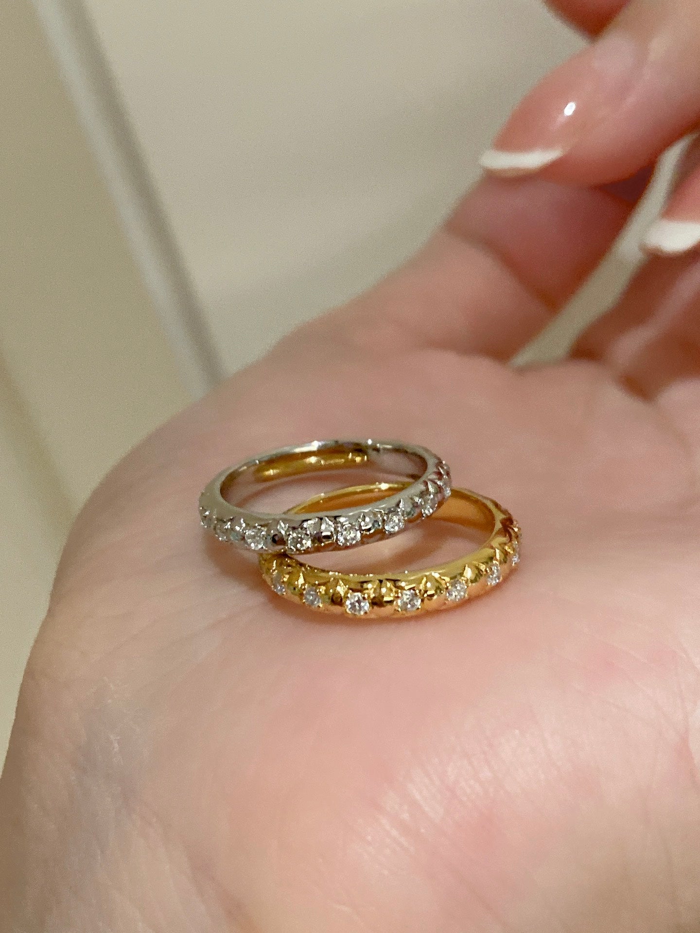 Diamond Lattice Ring For Women Jewelry