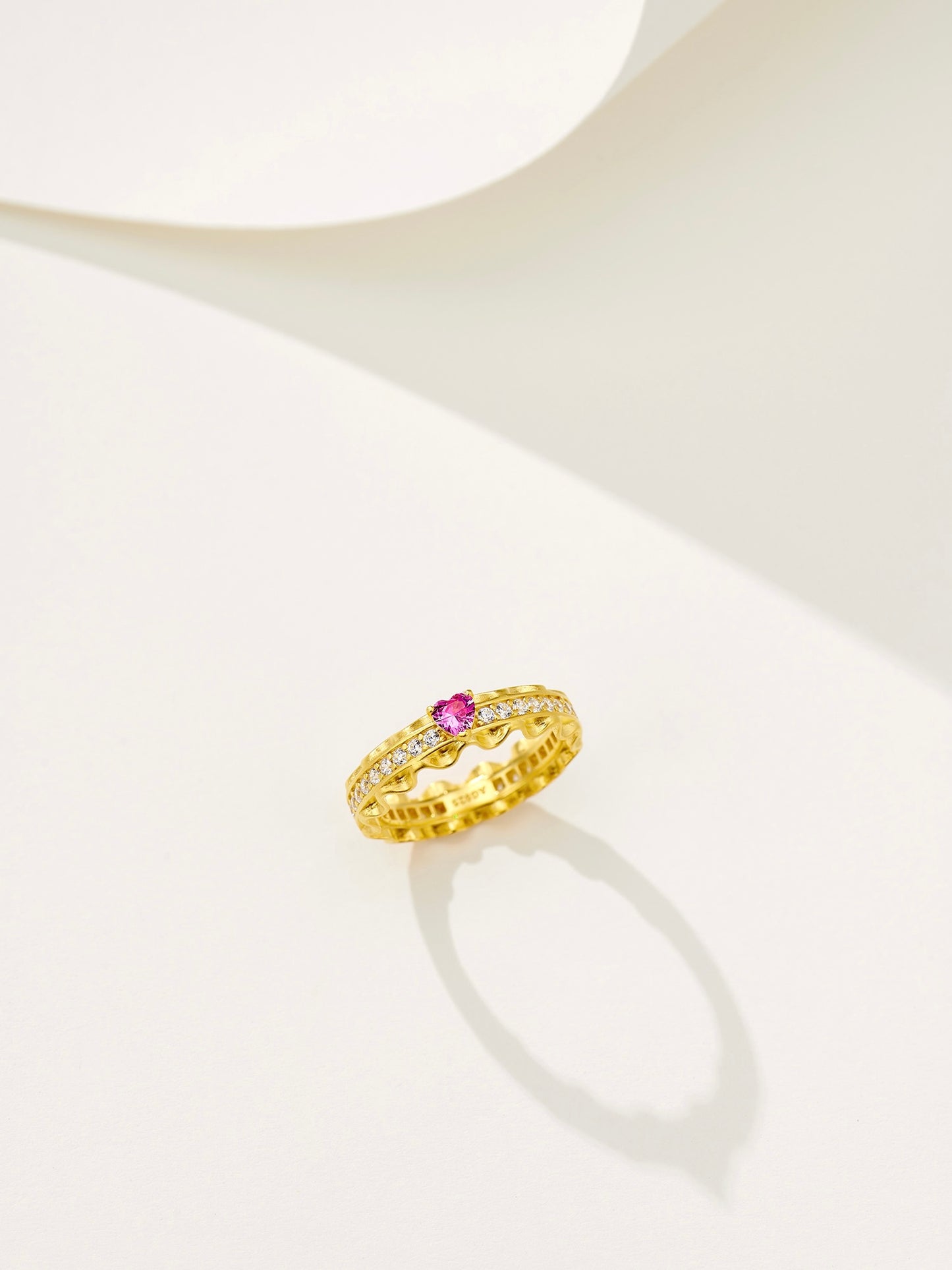 Candy Cane Diamond Ring For Women Jewelry