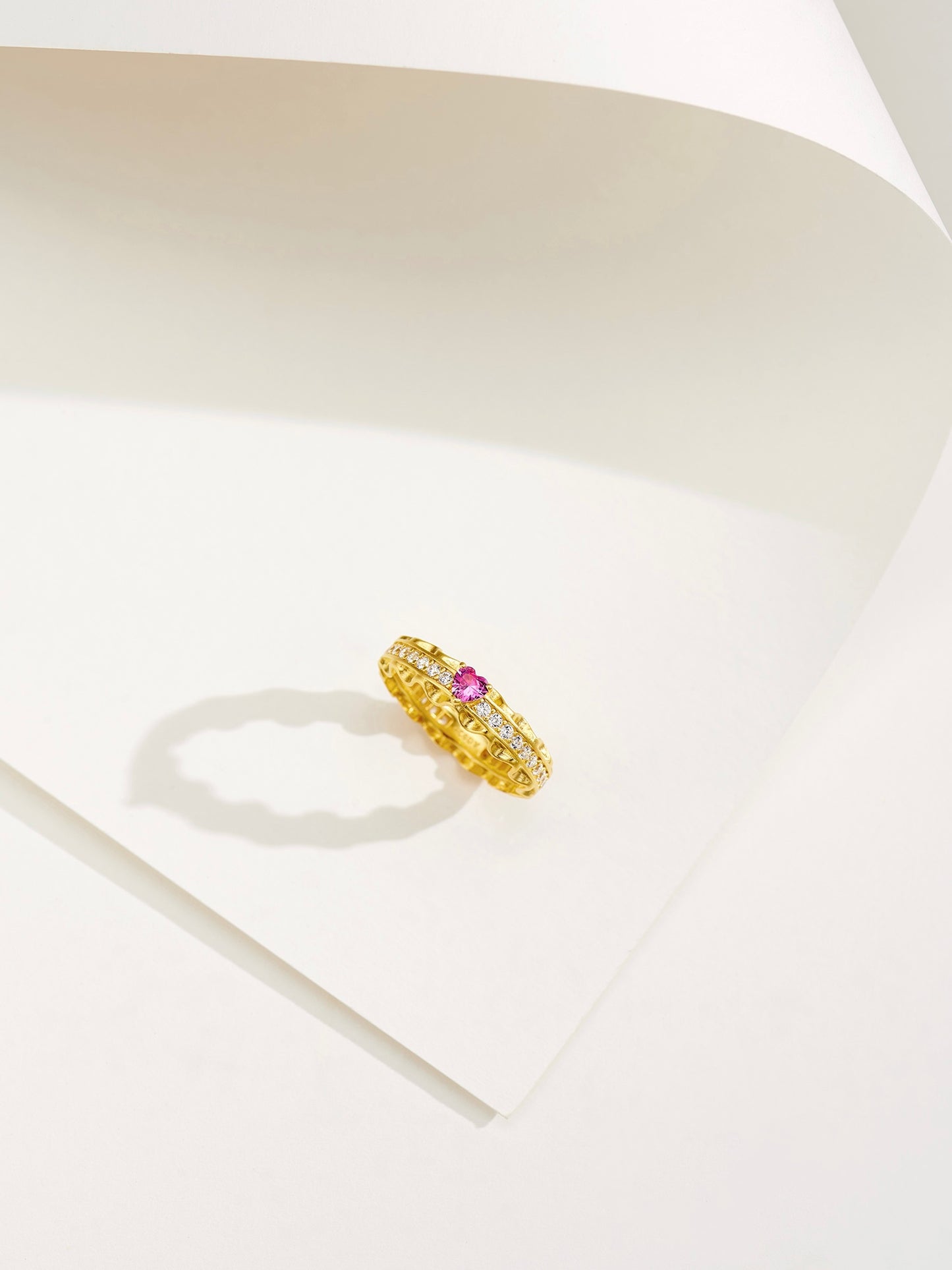 Candy Cane Diamond Ring For Women Jewelry