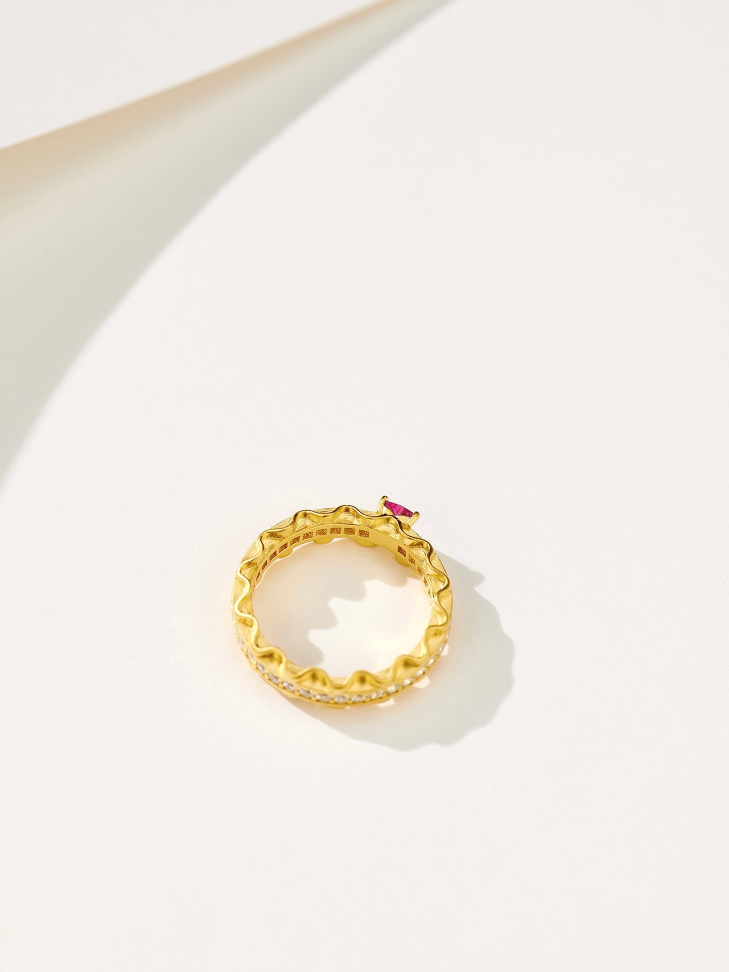 Candy Cane Diamond Ring For Women Jewelry