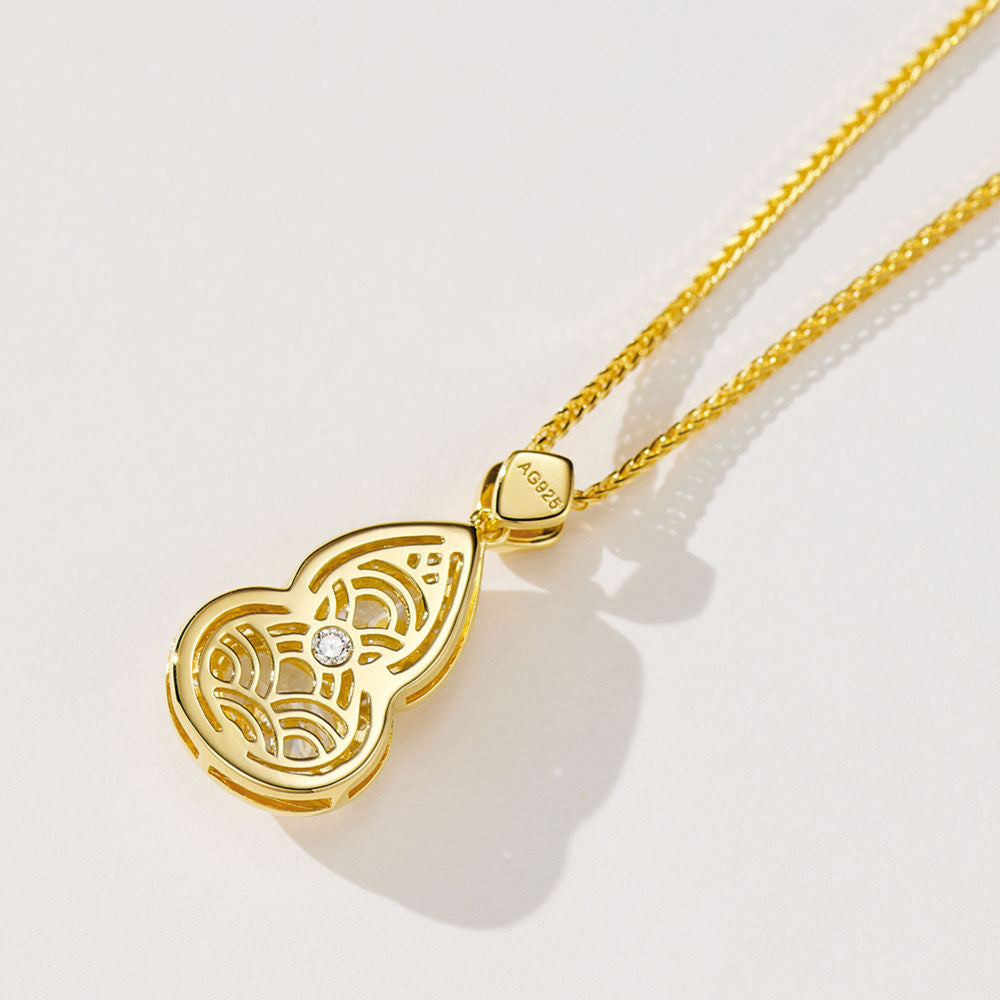 Gourd Diamond Necklace For Women Jewelry