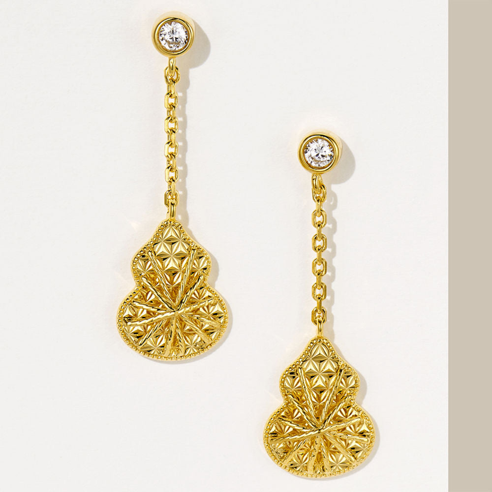 Flashing Gourd Earrings For Women Jewelry