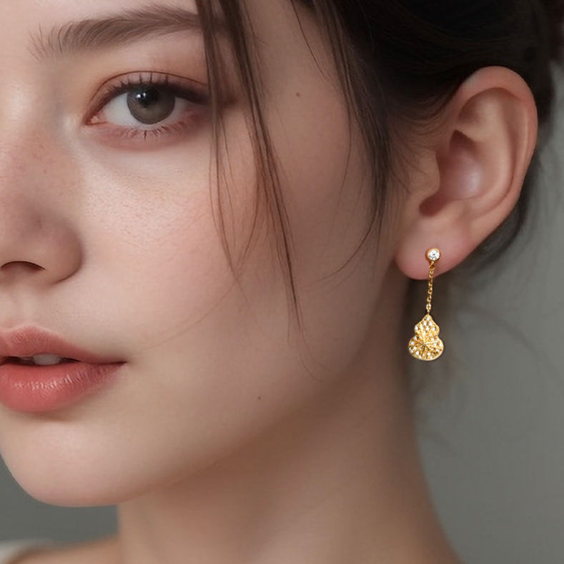 Flashing Gourd Earrings For Women Jewelry