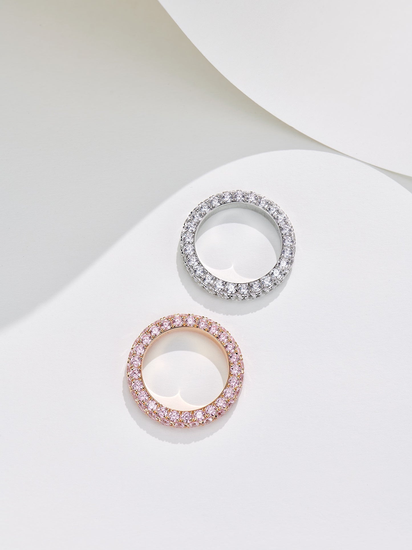 Full circle diamond ring For Women Jewelry
