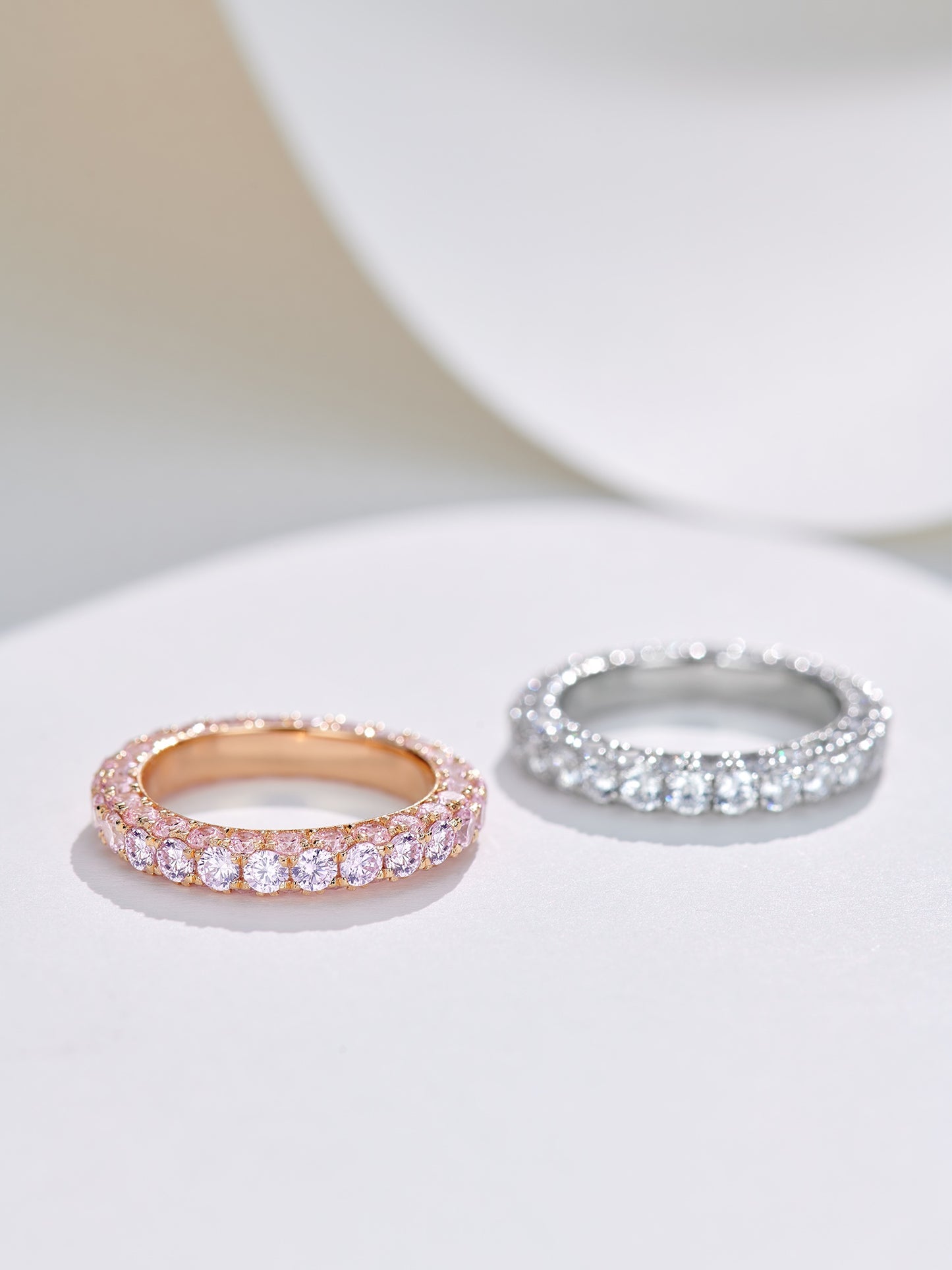 Full circle diamond ring For Women Jewelry