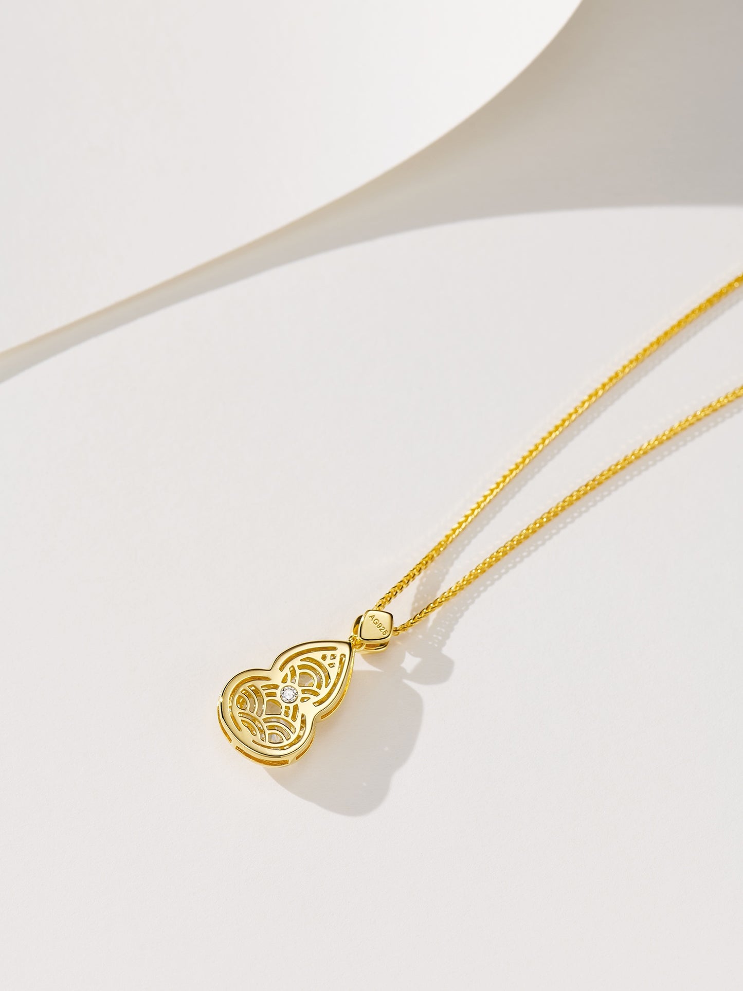 Gourd Diamond Necklace For Women Jewelry