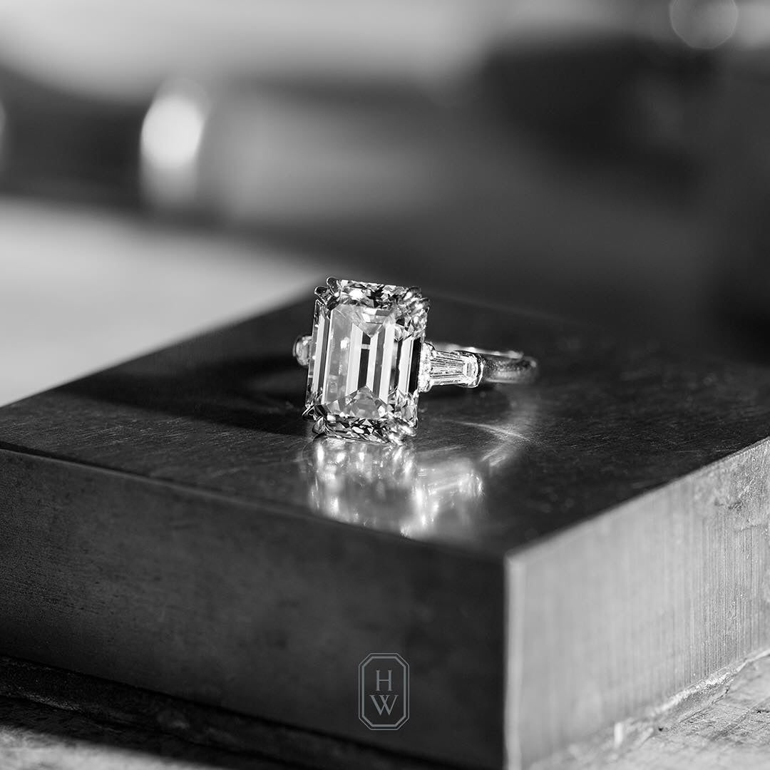 Emerald Cut Diamond Ring For Women Jewelry