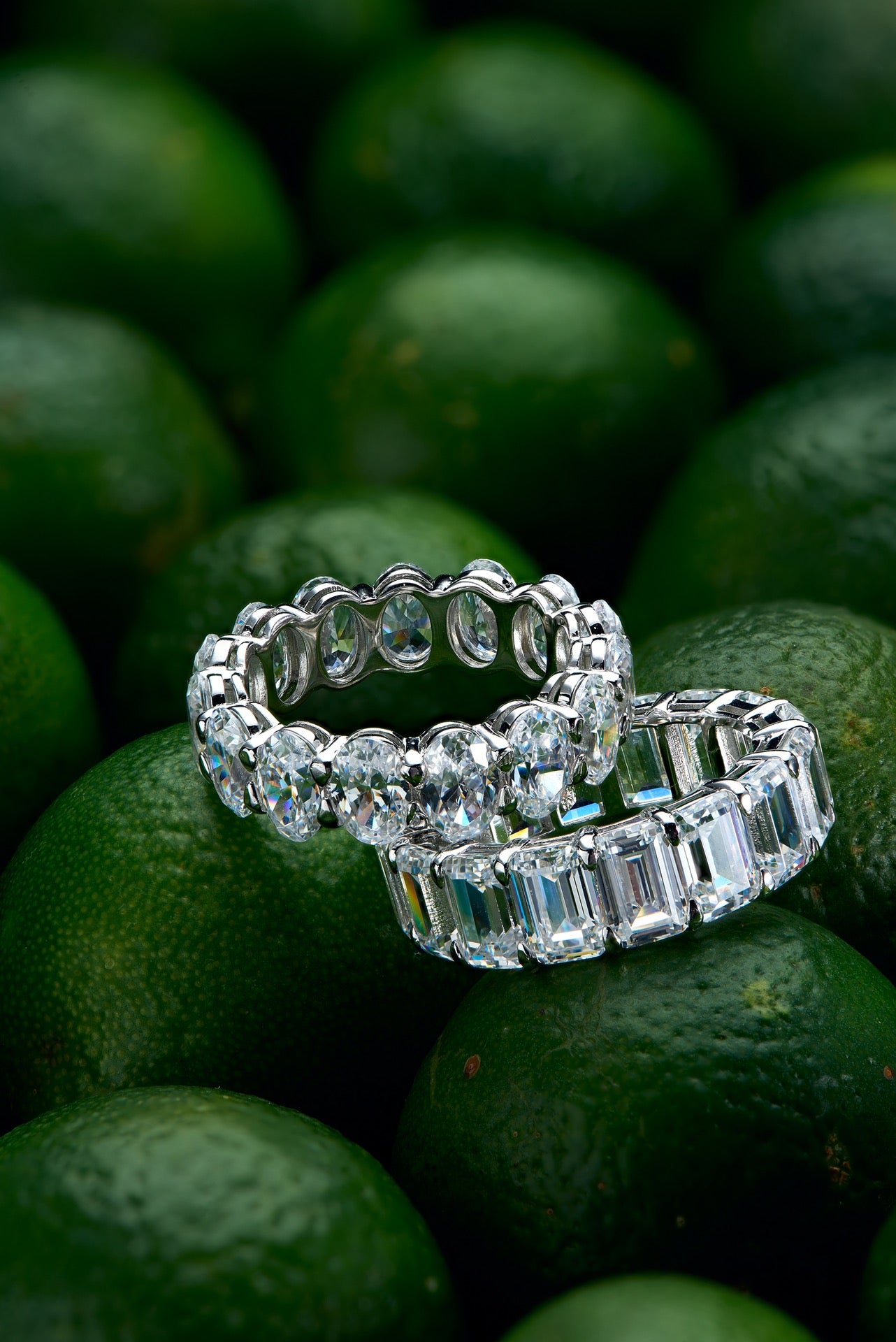 Egg-shaped Diamond Ring For Women Jewelry