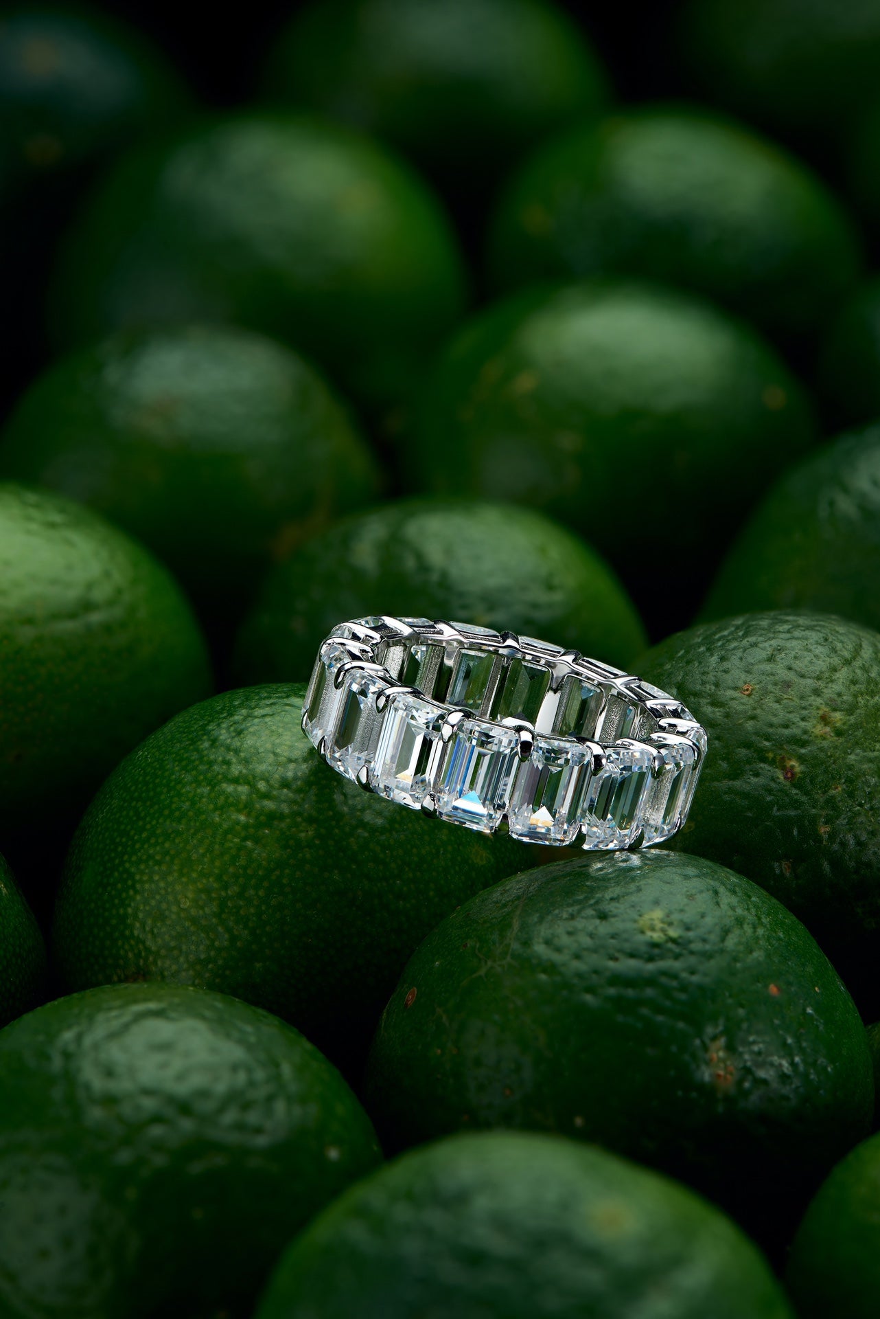 Egg-shaped Diamond Ring For Women Jewelry