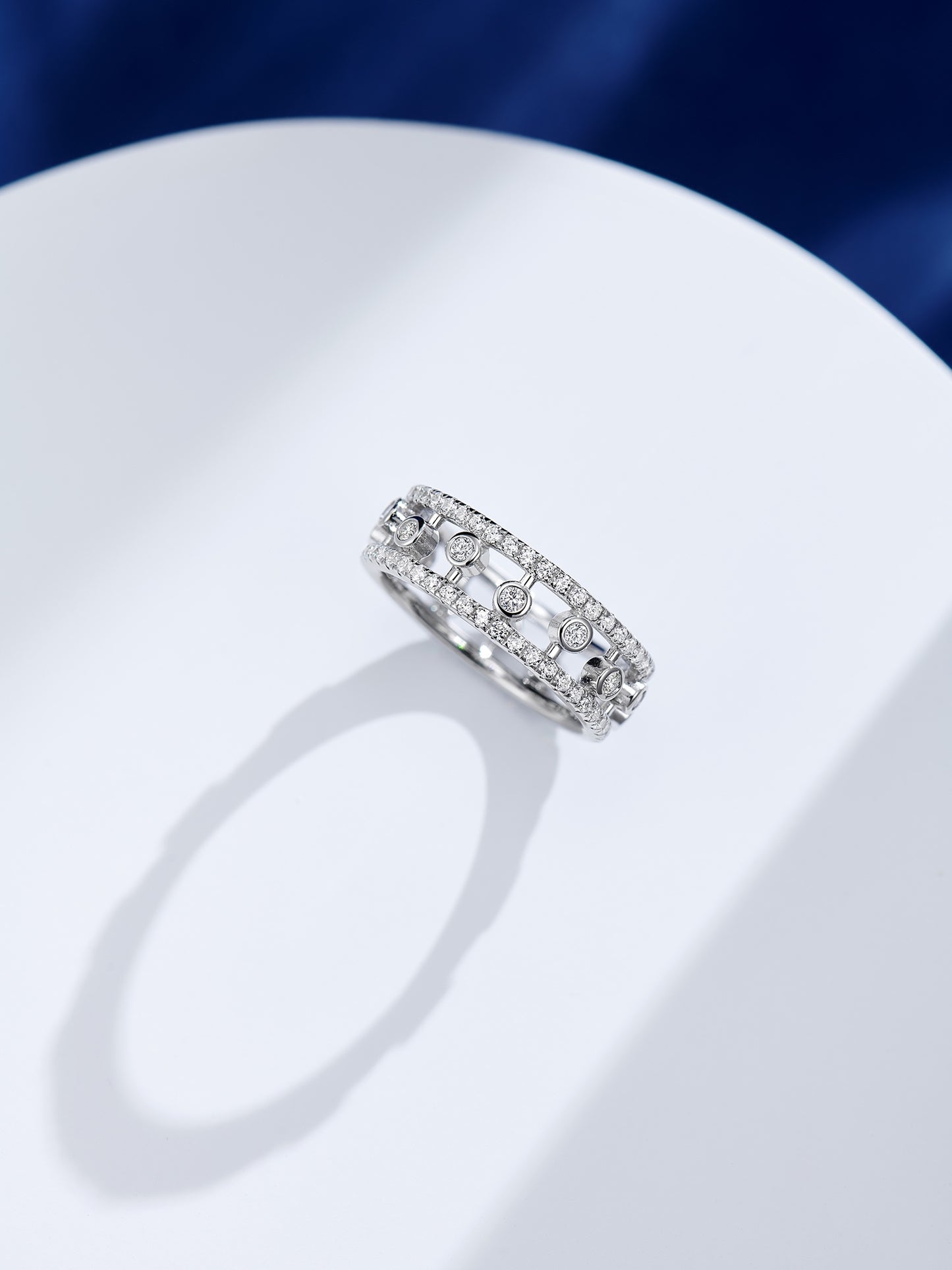 Skeletonized Dewdrop Ring For Women Jewelry
