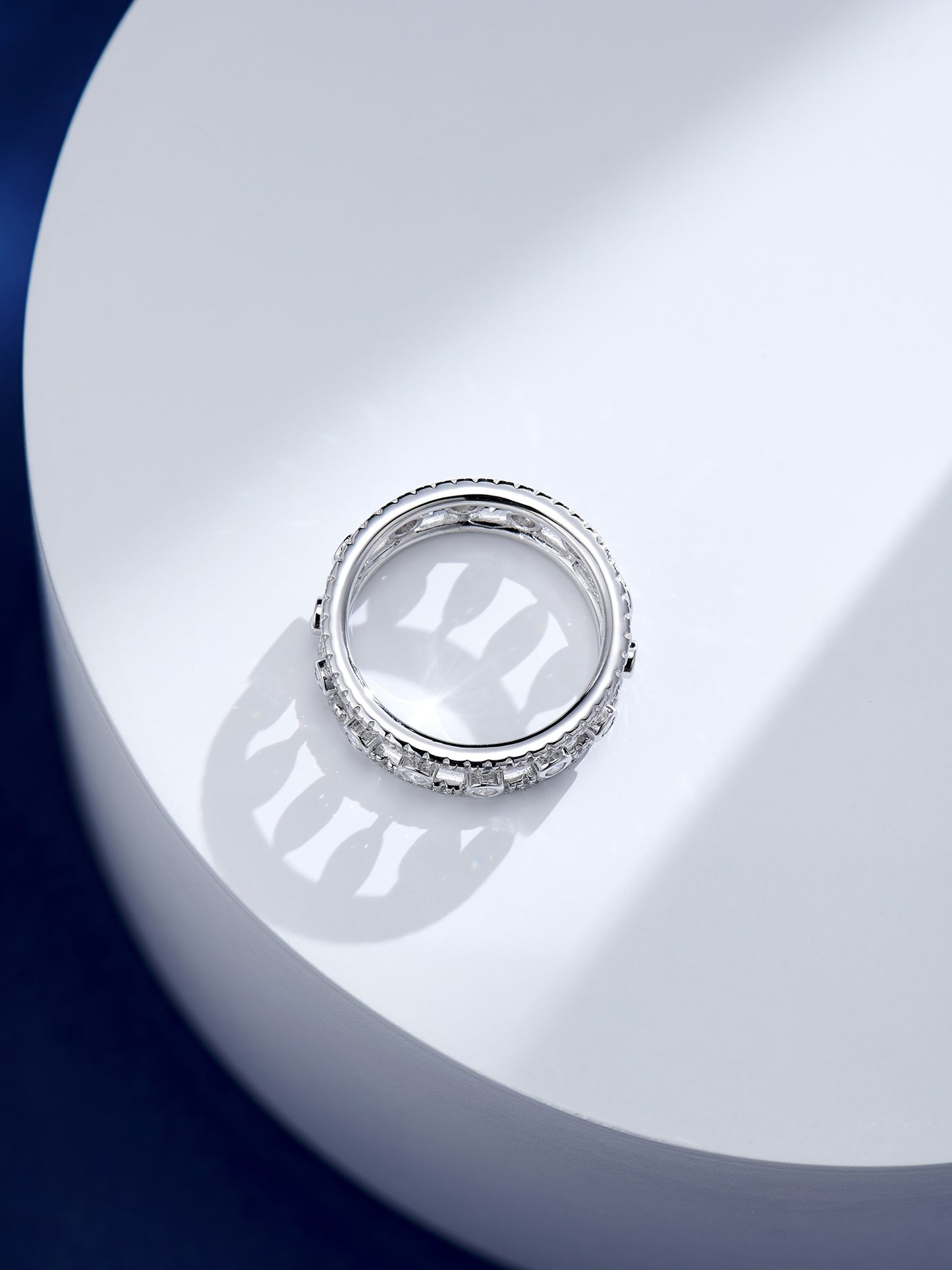 Skeletonized Dewdrop Ring For Women Jewelry