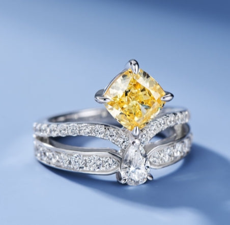 Flower - Glow Crown Ring For Women Jewelry