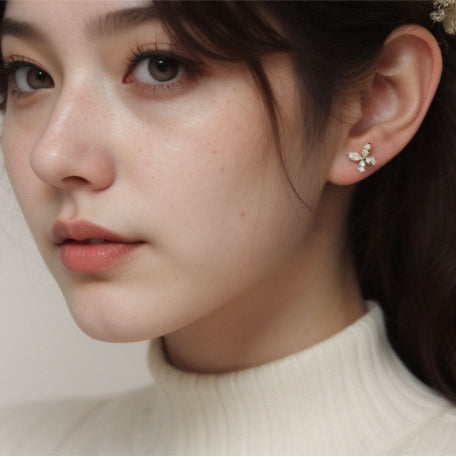 Mini Classic Butterfly Earrings For Women Jewelry
