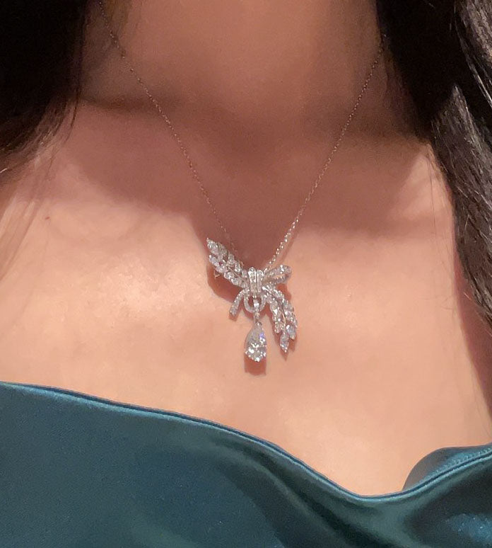 Wheat Brooch Triple Wear Necklace For Women Jewelry