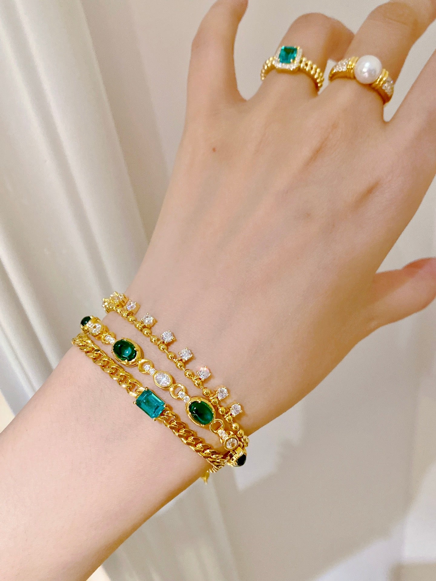 Colored Gemstone Bracelet For Women Jewelry