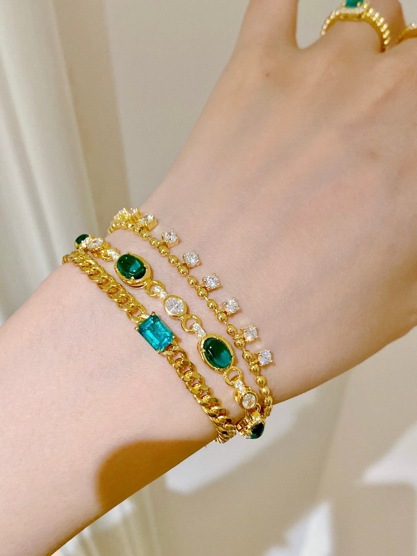Colored Gemstone Bracelet For Women Jewelry