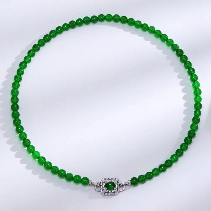 Chrysoprase Beads For Women Jewelry