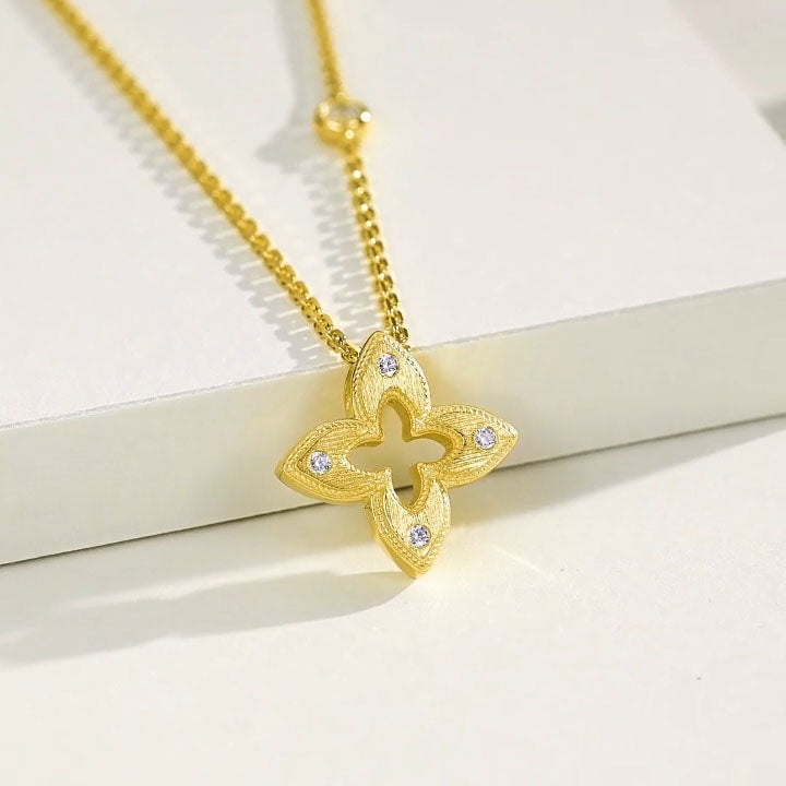 Four Leaf Clover Necklace For Women Jewelry