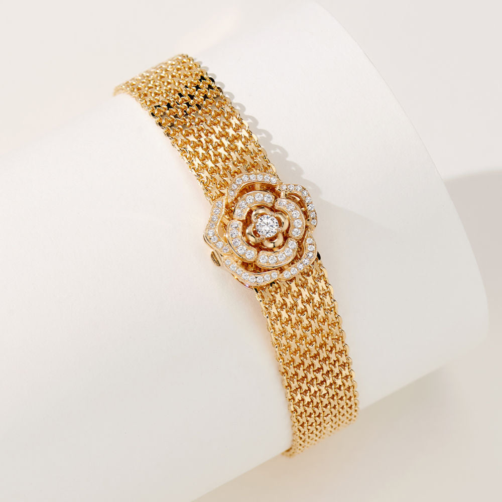 Camellia Wristband For Women Jewelry