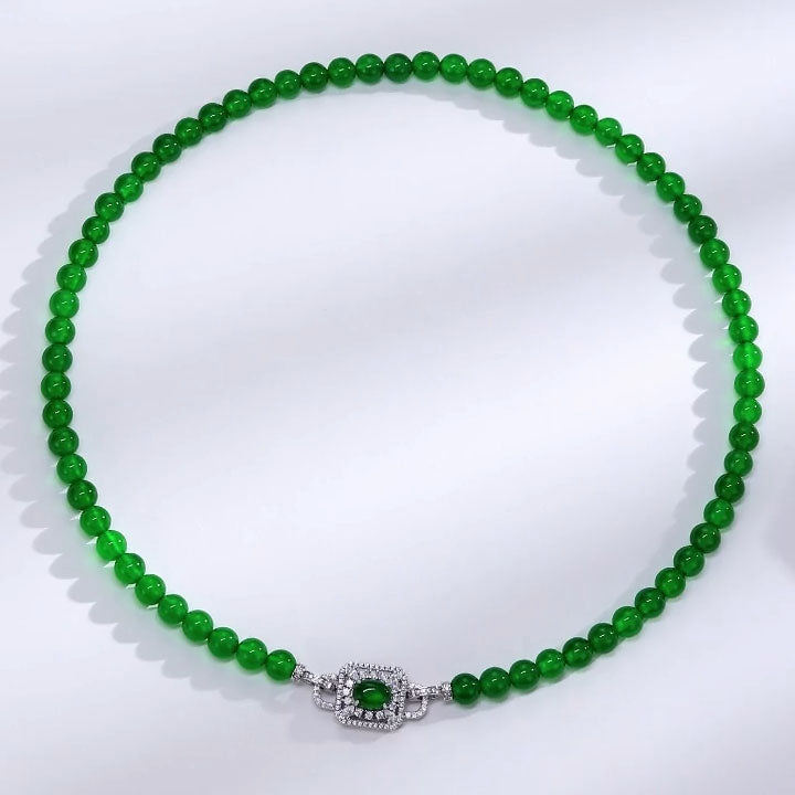 Chrysoprase Beads For Women Jewelry