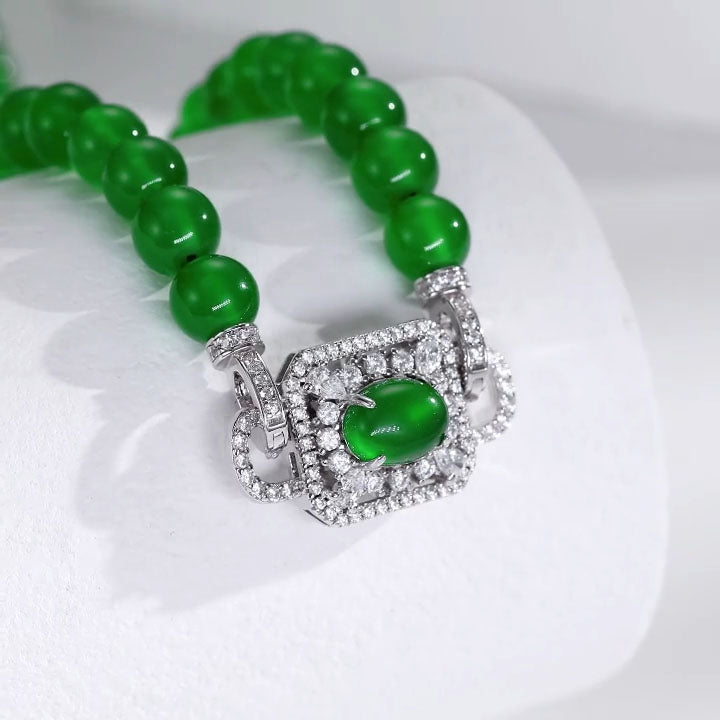 Chrysoprase Beads For Women Jewelry